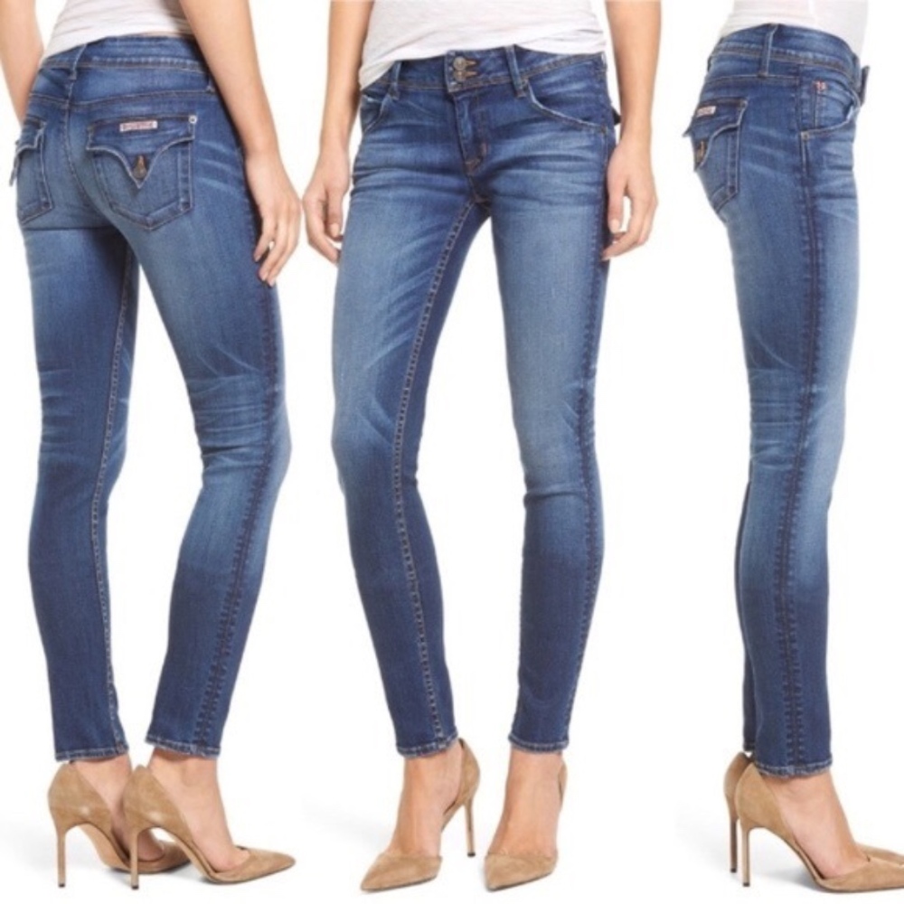 Hudson Collin Flap Skinny Ankle Jeans Size 26